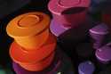 Colorful Tupperware products are seen in Bellflower, Calif