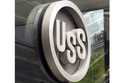 This April 26, 2010, file photo shows the United States Steel logo outside the headquarters buildin…