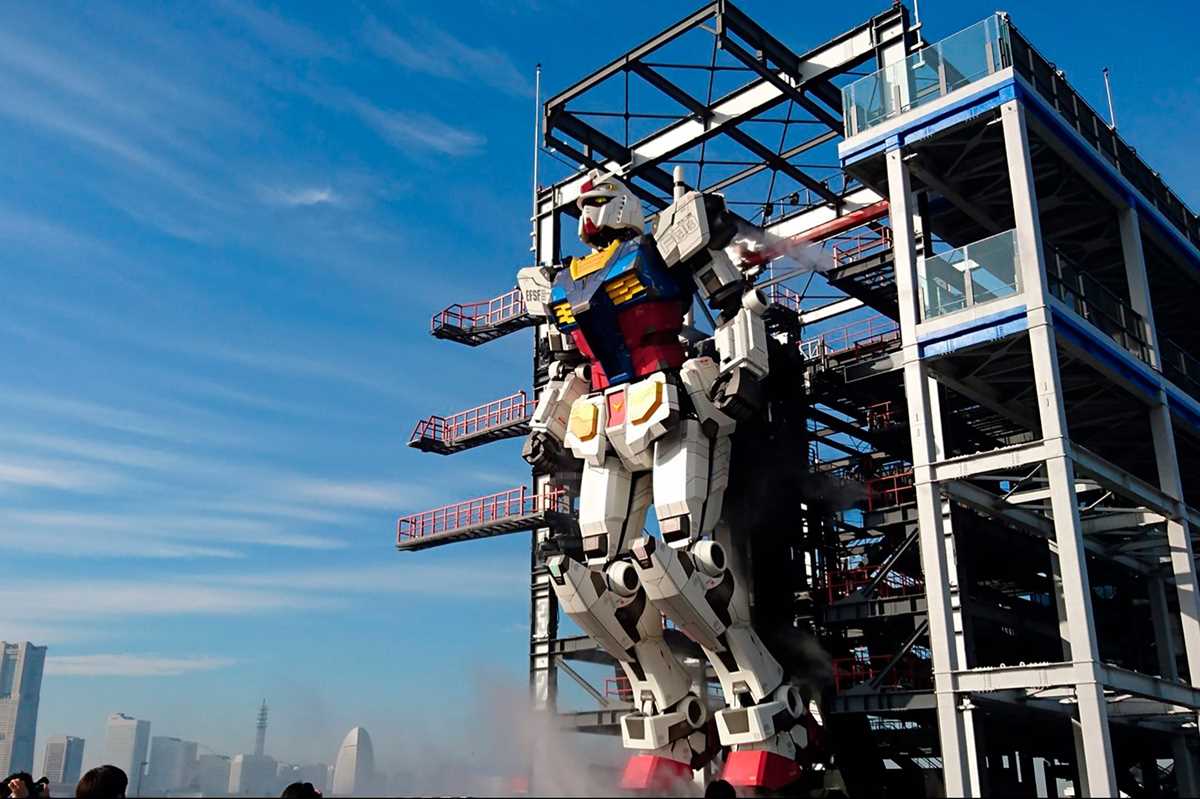 VIDEO: The giant robot from Japan inspired by the Gundam series is ready