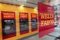 This photo shows a Wells Fargo office in New York on January 13, 2021