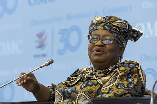 Nigeria's Ngozi Okonjo-Iweala, Director General of the World Trade Organisation…