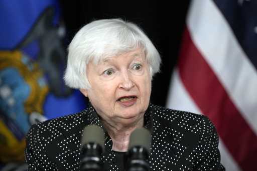 Treasury Secretary Janet Yellen speaks during a news conference in Philadelphia, July 30, 2024