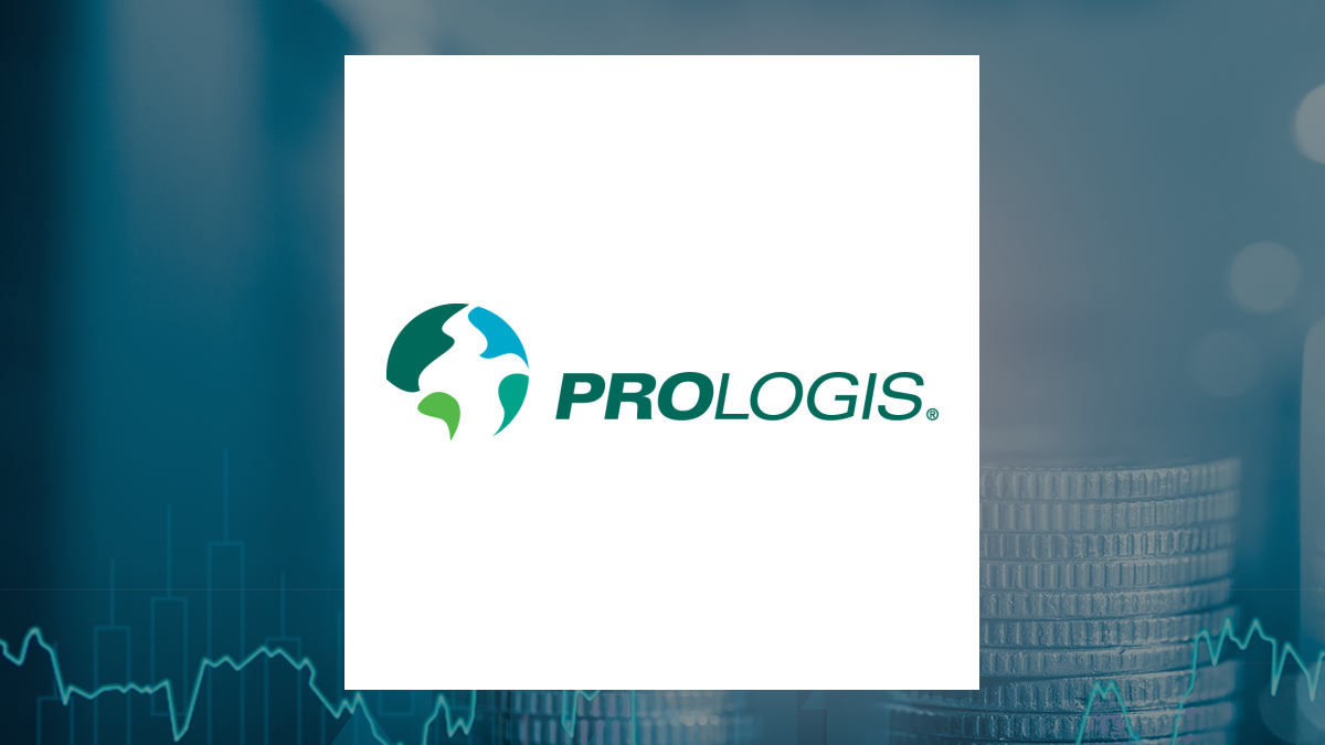 Prologis logo with Finance background