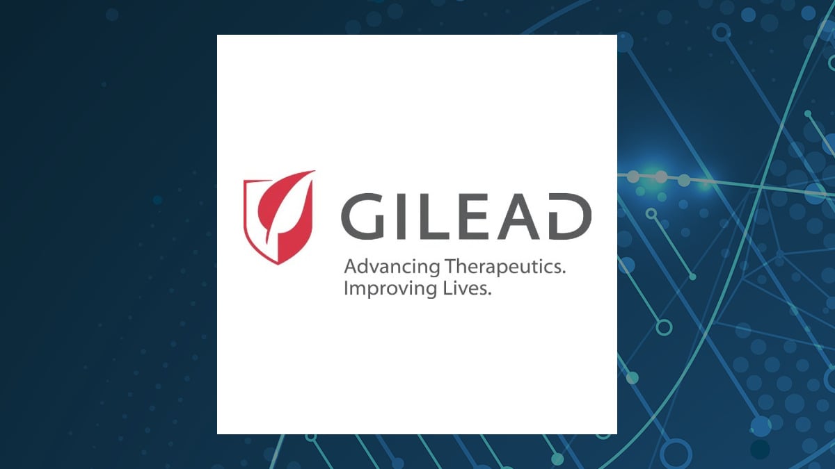 Gilead Sciences logo with Medical background