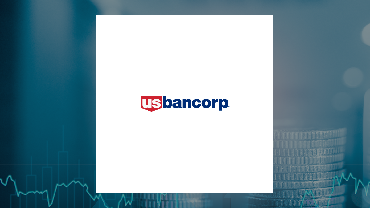 U.S. Bancorp logo with Finance background
