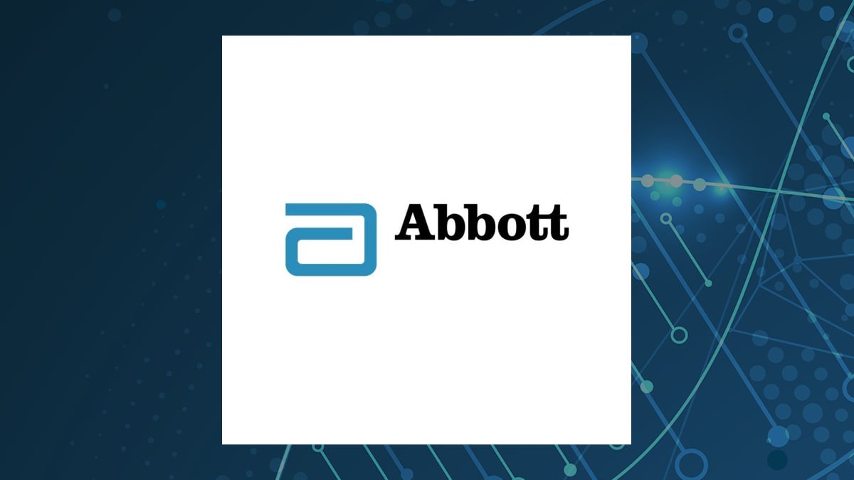 Abbott Laboratories logo with Medical background