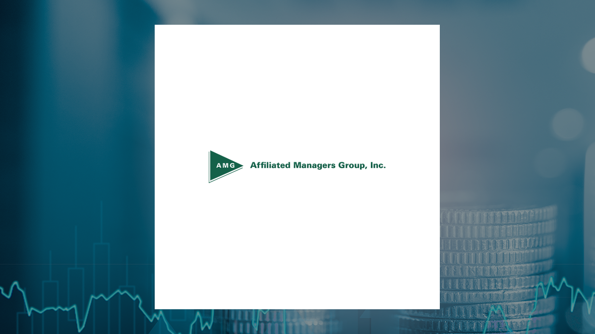 Affiliated Managers Group logo with Finance background