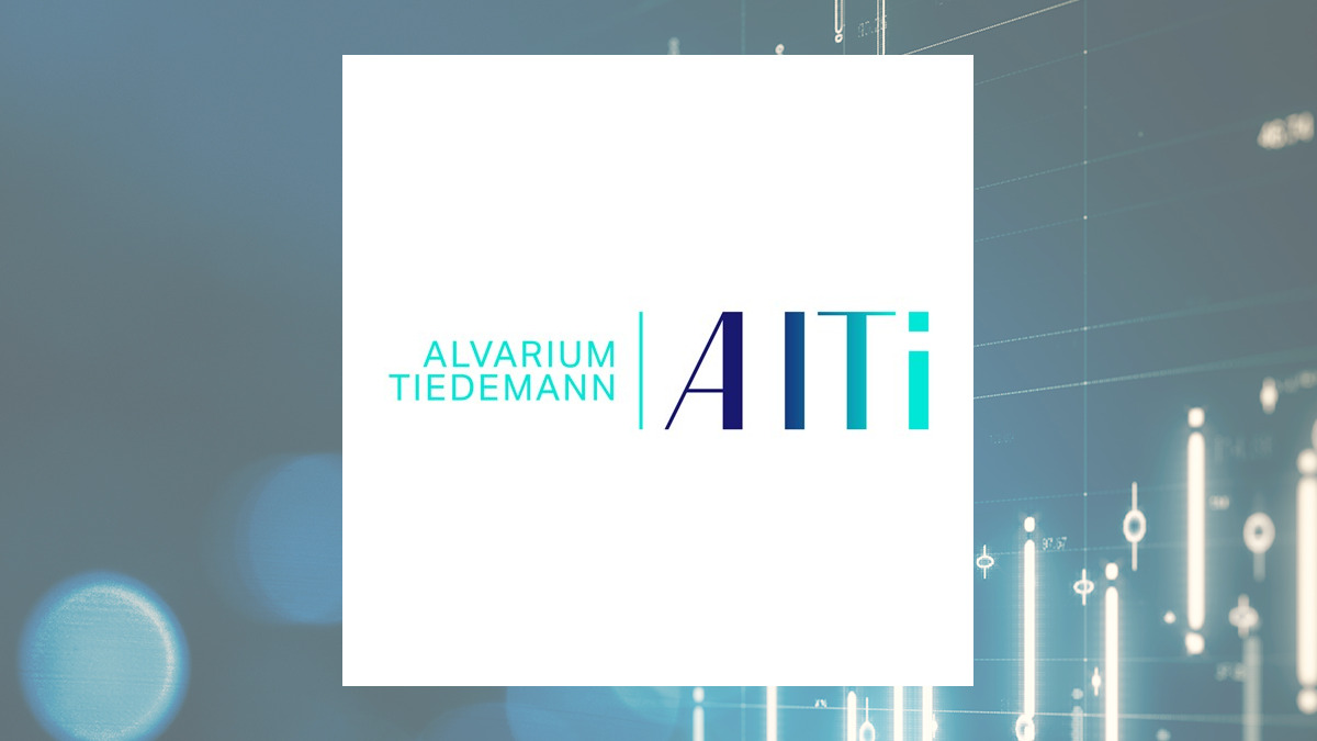 AlTi Global logo with Finance background