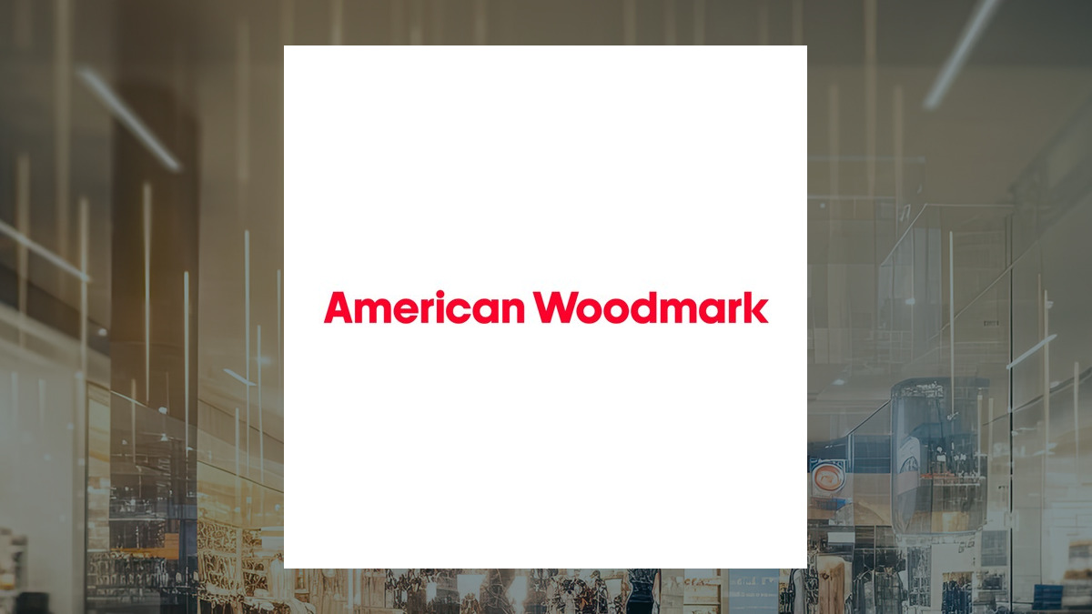 American Woodmark logo with Consumer Discretionary background