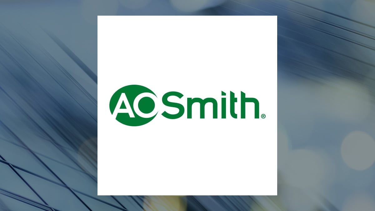 A. O. Smith logo with Industrial Products background