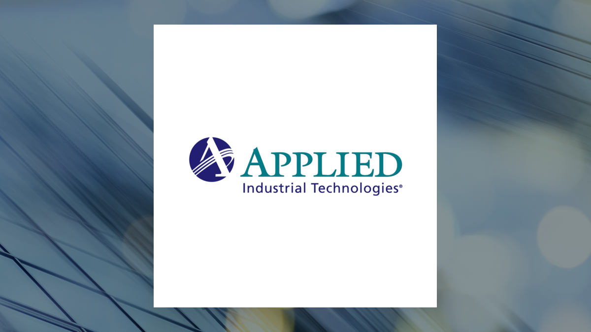 Applied Industrial Technologies logo with Industrial Products background