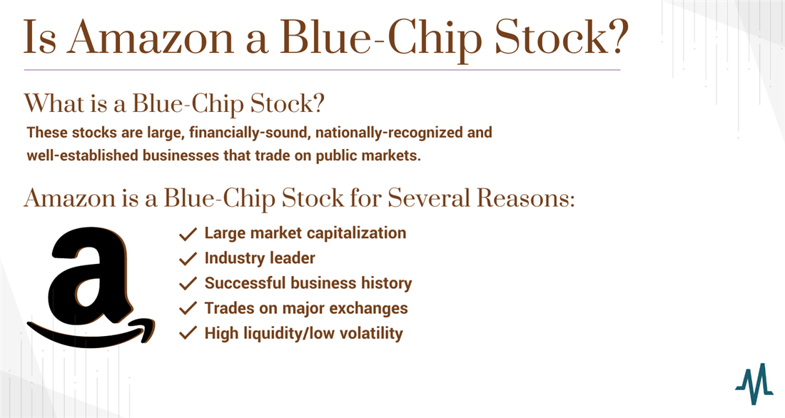 is amazon a blue chip stock