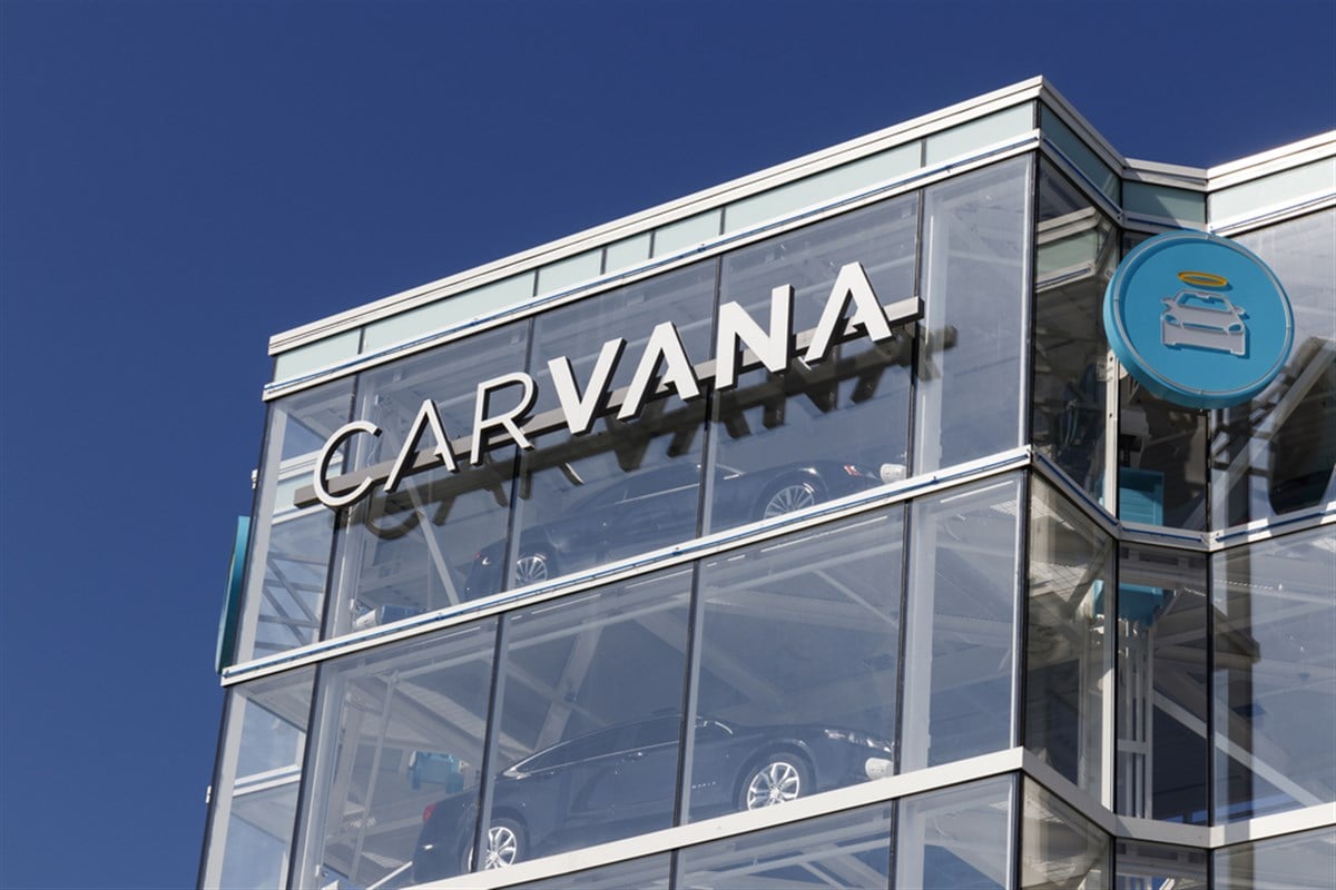 carvana stock price 