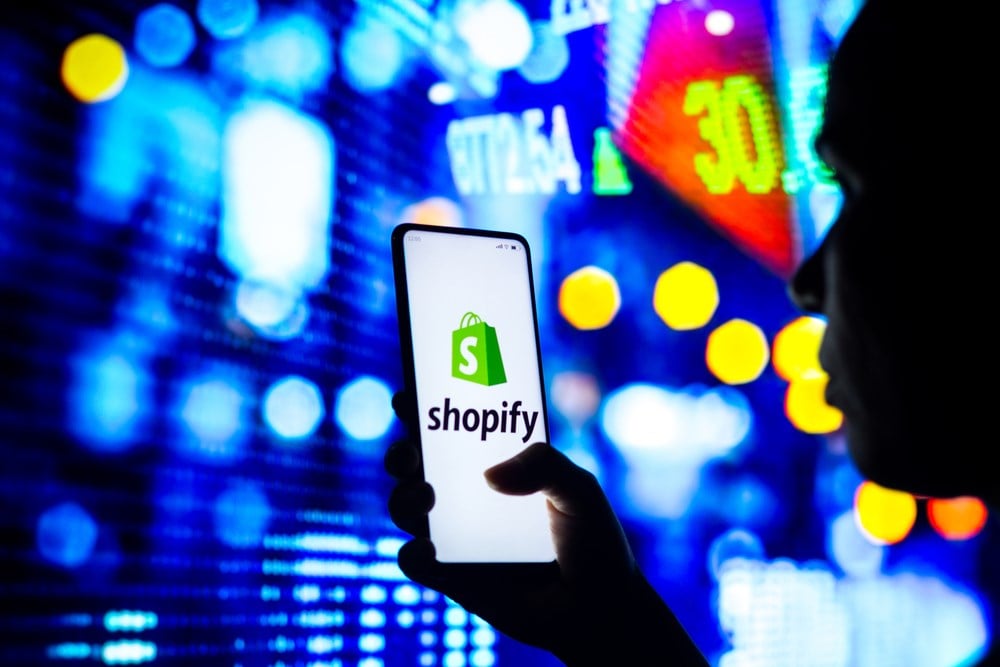 Shopify stock price