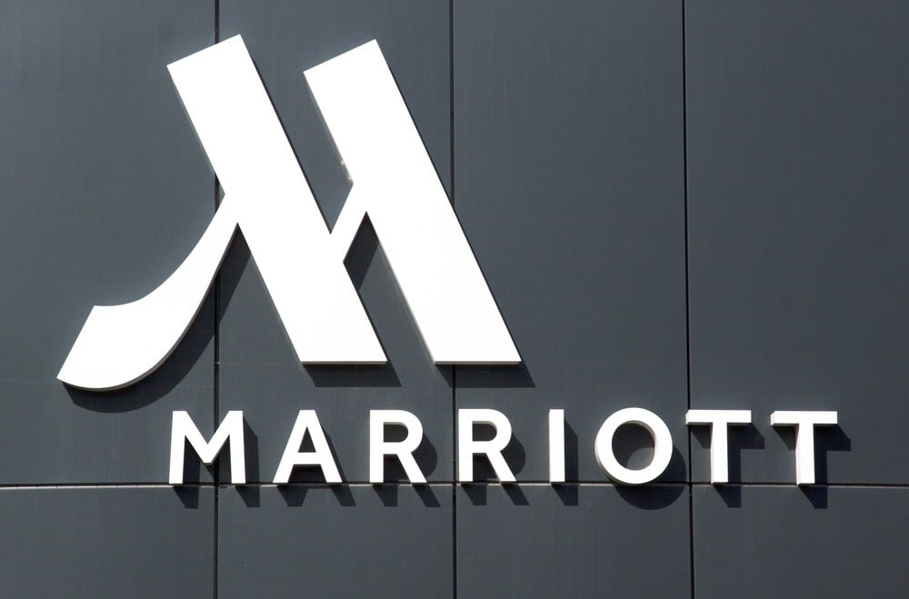 Marriott stock price 