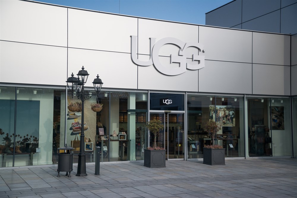 Deckers stock has made strides — image of an UGG store