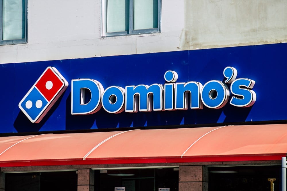 Domino's Pizza stock price 