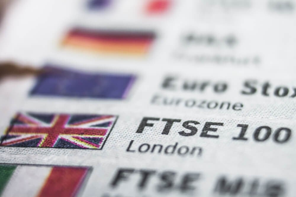 What is the FTSE 100 index? 
