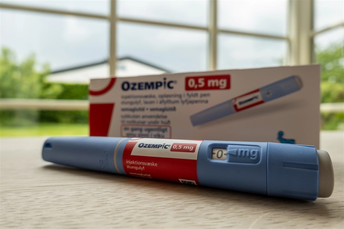 A dose of injectable Ozempic from Danish company Novo Nordisk