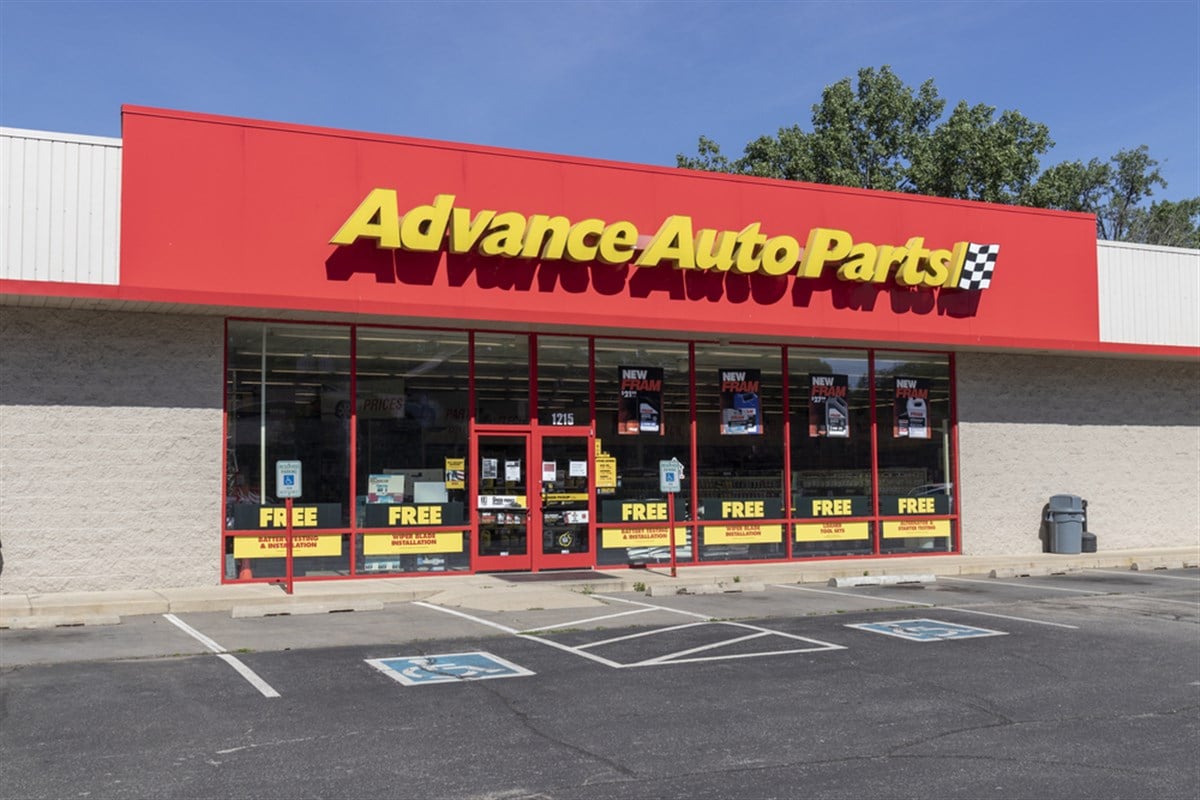 Warsaw - Circa June 2021: Advance Auto Parts store. Advance Auto Parts is the largest retailer of automotive replacement parts in the US.