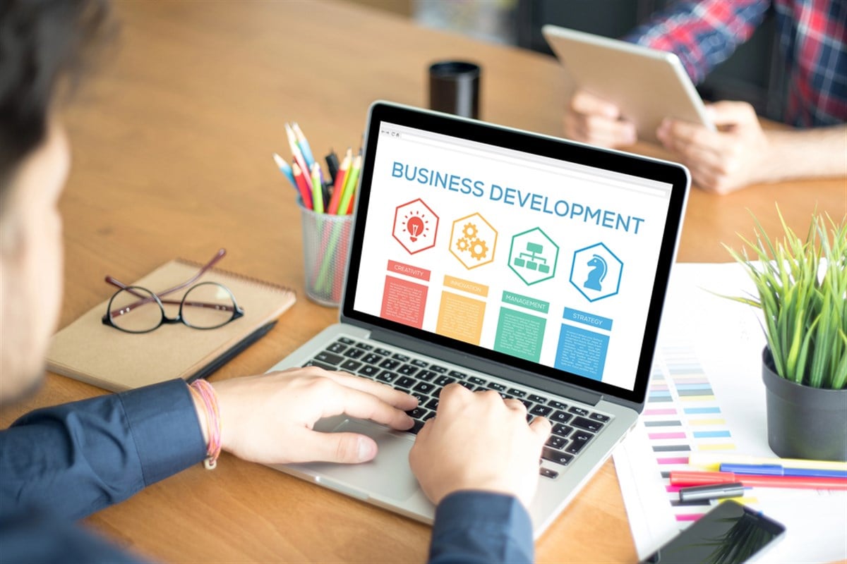 Business Development concept - stock image