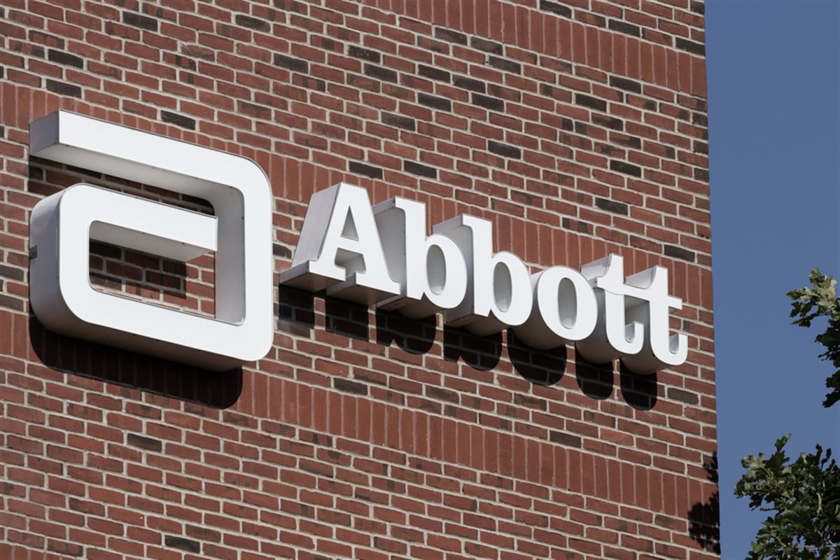 Champaign - Circa June 2023: Abbott Laboratories research facility. Abbott Labs is a healthcare company that makes medical and nutrition products.