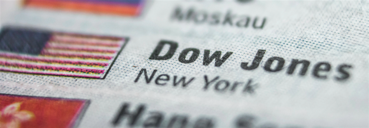 Dow Jones Macro Concept — Photo