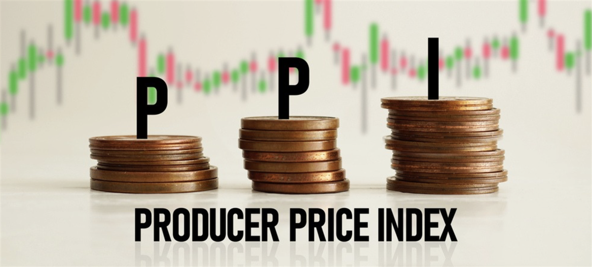 Photo of stacks of coins and PPI Produce Price Index