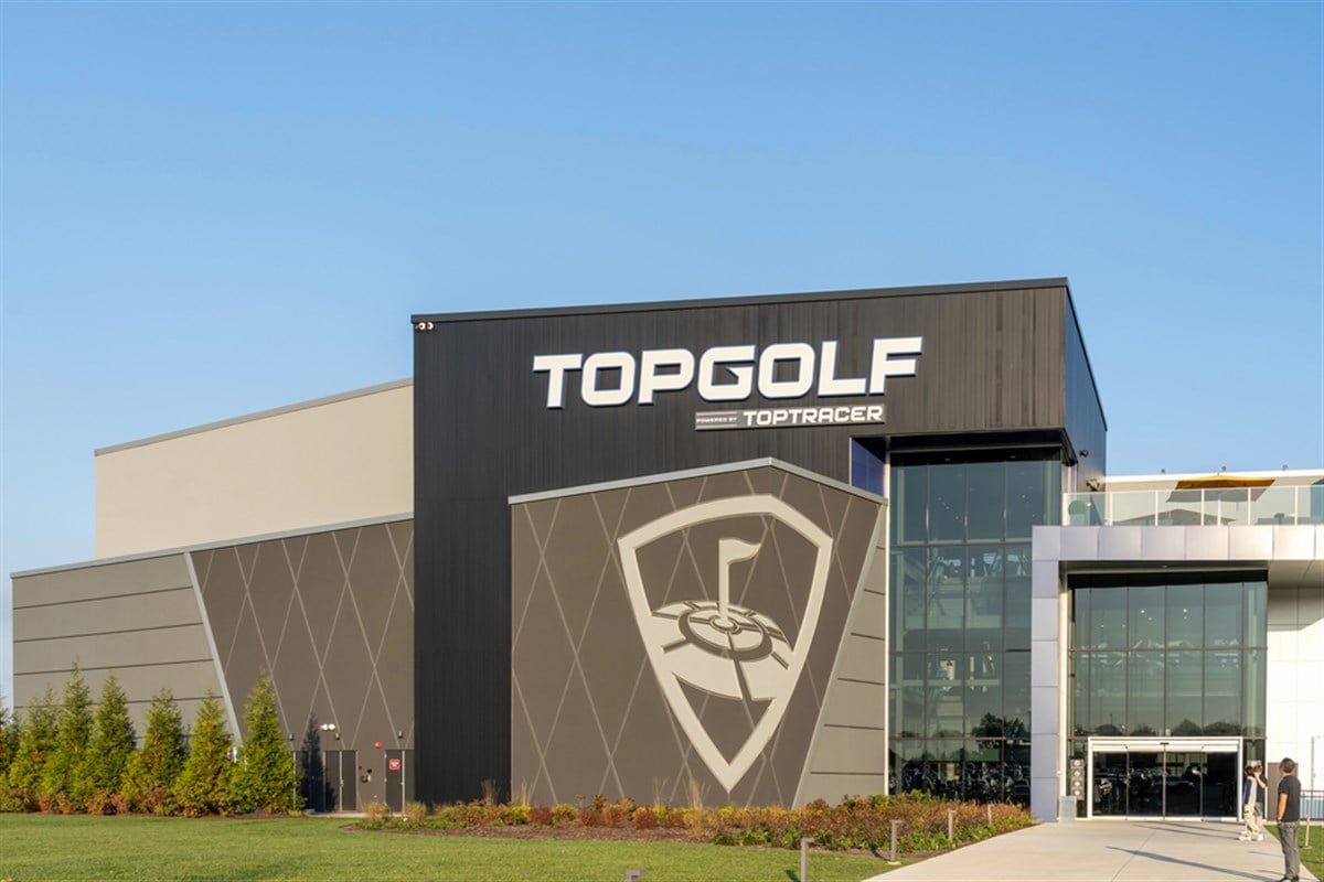 Topgolf in King of Prussia, PA, USA, November 5, 2023 — Stock Editorial Photography