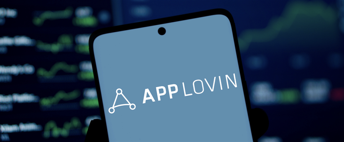 Dhaka, Bangladesh- 19 Dec 2024: AppLovin logo is displayed on smartphone. AppLovin Corporation is an American mobile technology company. — Stock Editorial Photography