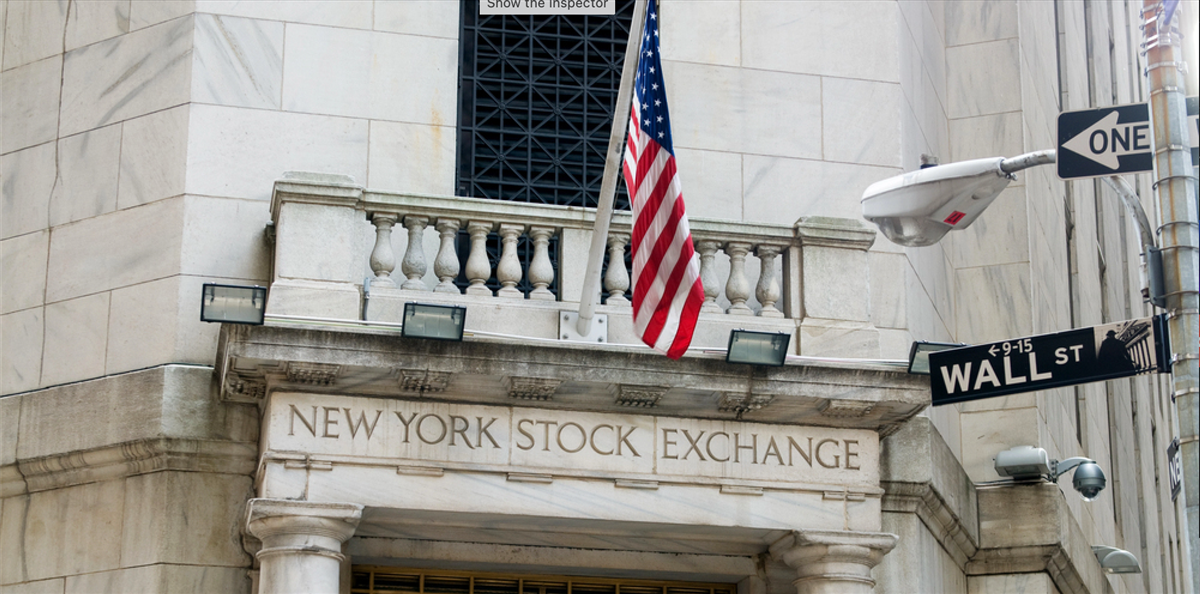 New York city - 4 Sep 2010 - Wall street and stock exchange — Stock Editorial Photography