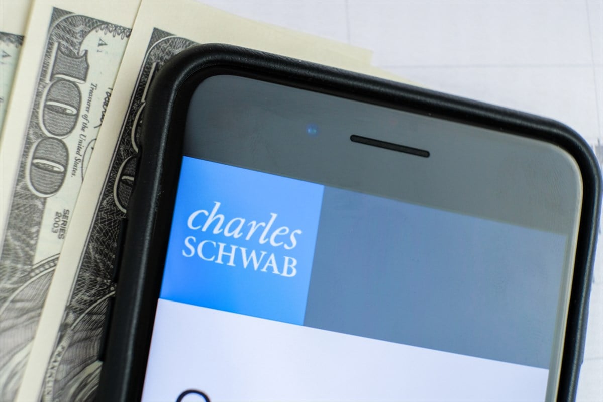 Schwab Stock Can Be Caught Down Here