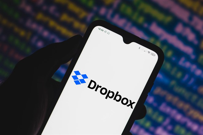 Dropbox stock price 