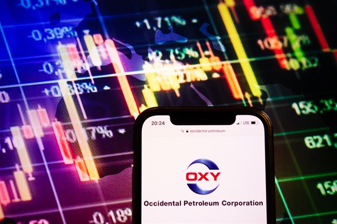 Occidental Petroleum stock price chart 