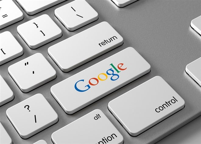 google stock price keyboard 