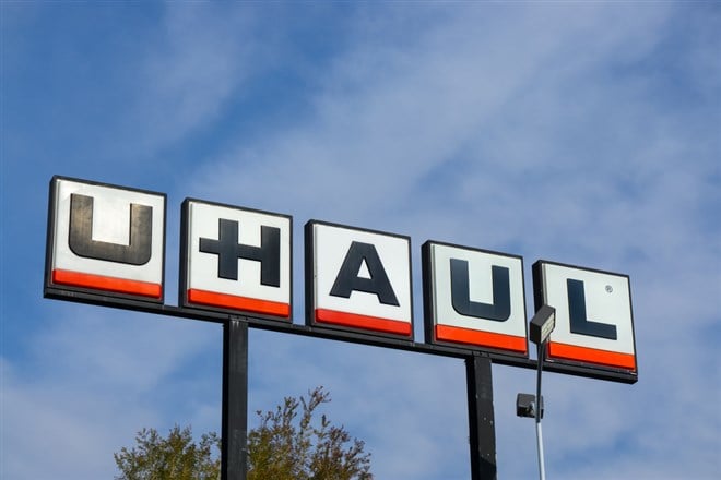 U- Haul stock 