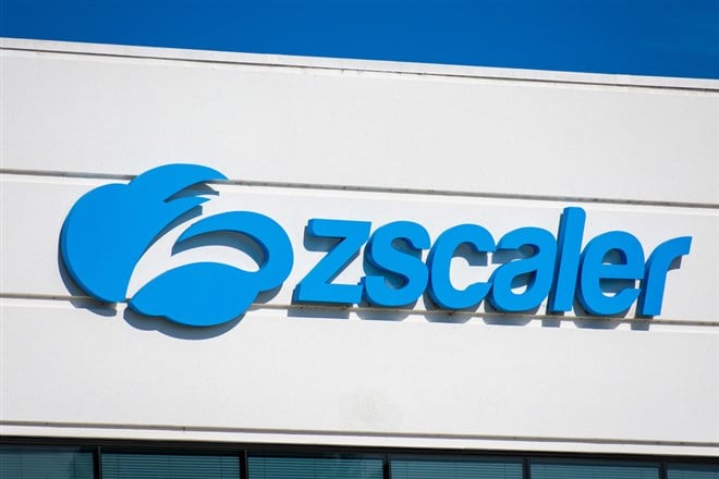 Zscaler logo on HQ campus building in Silicon Valley. Zscaler is a global cloud-based information security company - San Jose, CA, USA - 2020