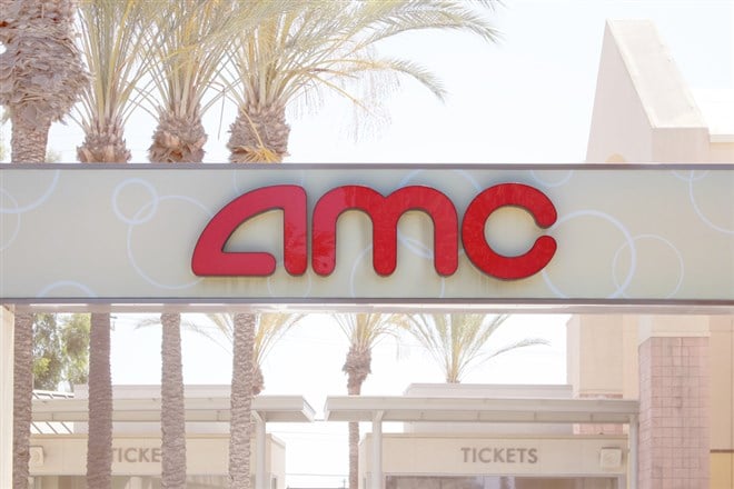 AMC logo sign