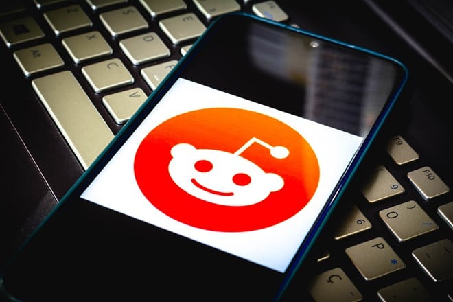 Reddit logo seen displayed on a smartphone screen