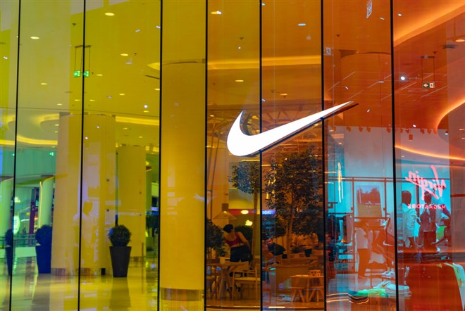 A picture of the Nike Store at the Dubai Mall.