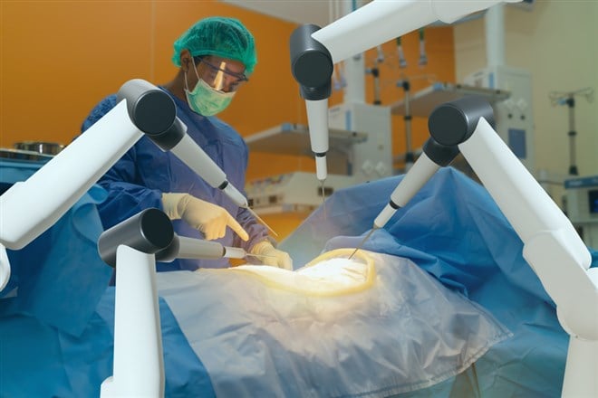 surgery robotic machine use allows doctors to perform many types of complex procedures