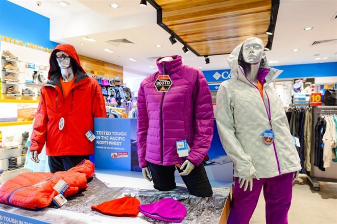 Columbia sportswear store