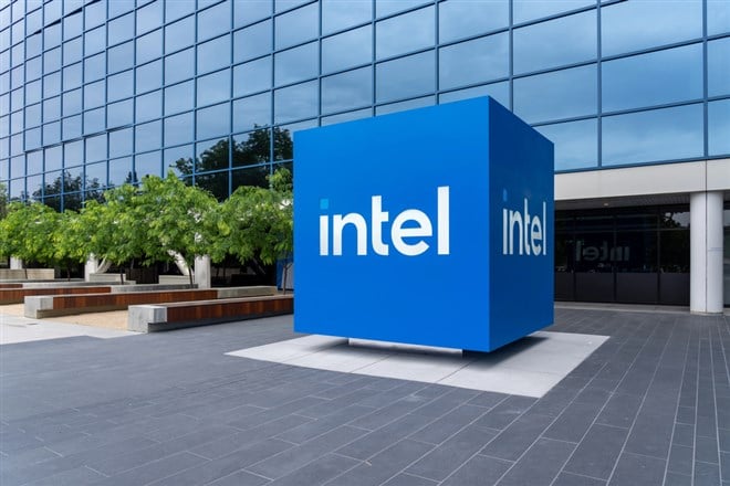 Intel headquarters in Silicon Valley, Santa Clara, California, USA - June 10, 2023. Intel Corporation is an American multinational corporation and technology company. — Stock Editorial Photography