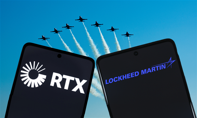 RTX Lockheed Martin logos