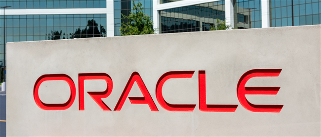 Oracle sign near computer technology corporation