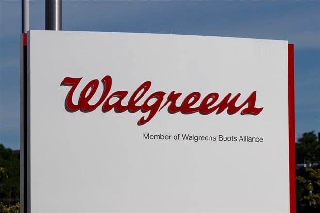 Deerfield - Circa June 2019: Walgreens Boots Alliance Headquarters. WBA brought together Walgreens and Alliance Boots pharmaceuticals X - Stock Editorial Photography