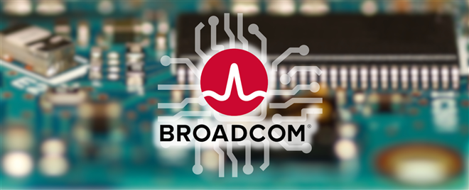 Broadcom semiconductors chip board