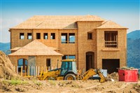 New home build representing homebuilder stocks
