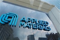 Applied Materials sign on building