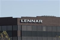 Lennar branch office. Lennar Corporation is a home construction company.